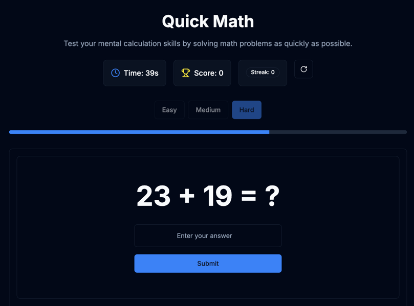 Quick Math
